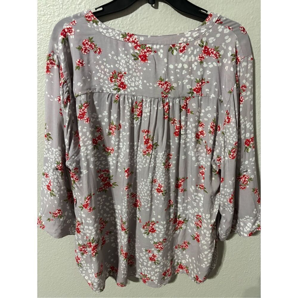 ❤️TORRID Harper Floral Blouse - Picture 3 of 5